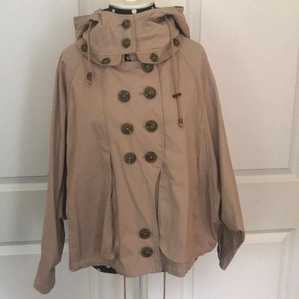 Cape Sleeve Raincoat